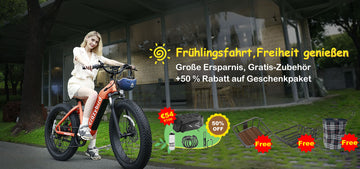 Frühlingsfahrt – Radeln Sie in Freiheit!