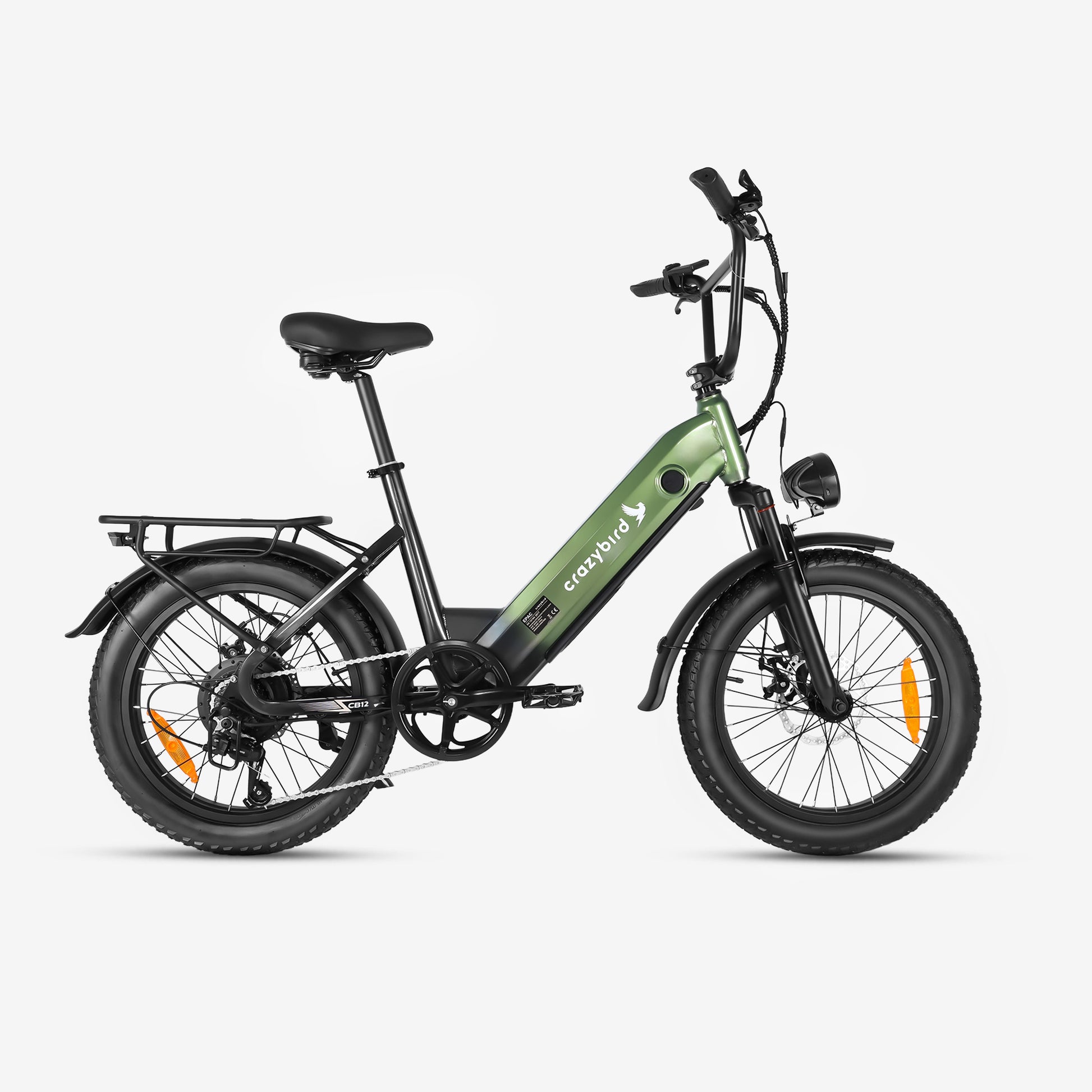 Crazybird CB12 E-Bike City & Trekking Tiefeinsteiger 20 Zoll